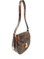 Carica l'immagine nel visualizzatore di Gallery, Borsetta in cuoio stampato
